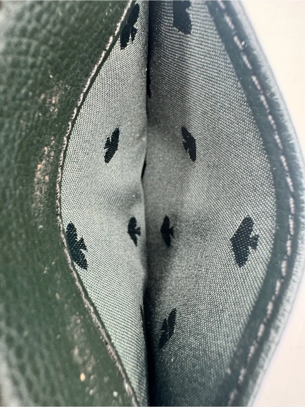 Kate spade zip compact wallet - green